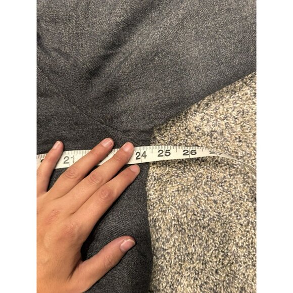 Eddie Bauer 1936 Skyliner Model Down Jacket Men's Size Large Gray Quilted Zip - Picture 6 of 6